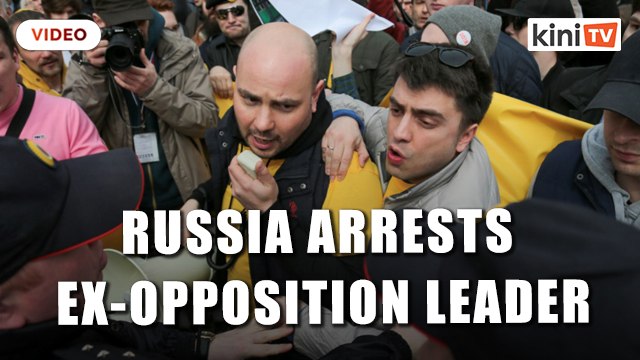 Russia detains prominent opposition politician in widening crackdown