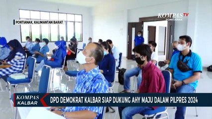 DPD Partai Demokrat Kalbar Siap Dukung AHY Maju dalam Pilpres 2024