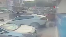 Eyüpsultan'da kafeteryaya silahlı saldırı kamerada