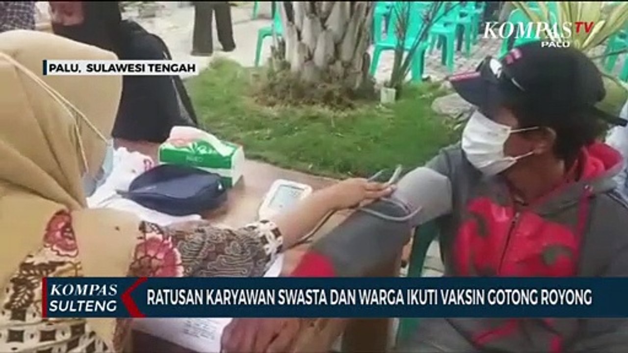 Ratusan Pegawai Swasta dan Warga Ikuti Vaksin Gotong Royong