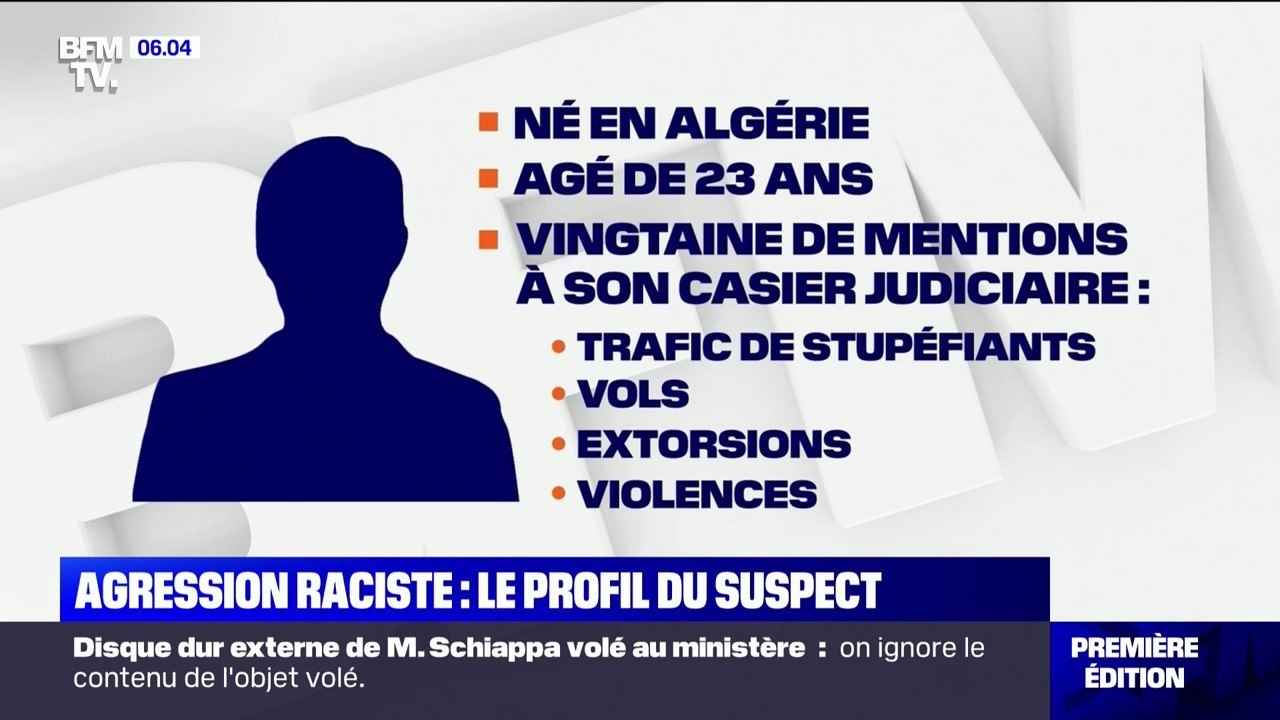 Agression raciste à Cergy: quel est le profil de l'auteur présumé, placé en garde à vue ?