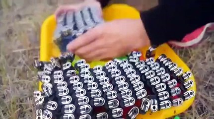 500 çakmak aynı anda ateşe atılırsa...