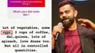 Virat Kohli తన స్టైల్ లో ఇచ్చిపడేసాడు, డైట్ విషయంలో Trolls || Oneindia Telugu