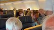 A bord d'un vol Ryanair une femme refuse de porter un masque, s'énerve, tire les cheveux d'un passager qui lui faisait la remarque et lui crache dessus