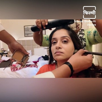 Actress Dipika Kakkar Shares A Home Make-Up Tutorial For her Fans