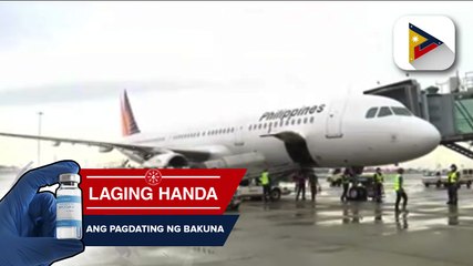 300 doses ng Sputnik V COVID-19 vaccine, dumating na sa Mactan Cebu International Airport