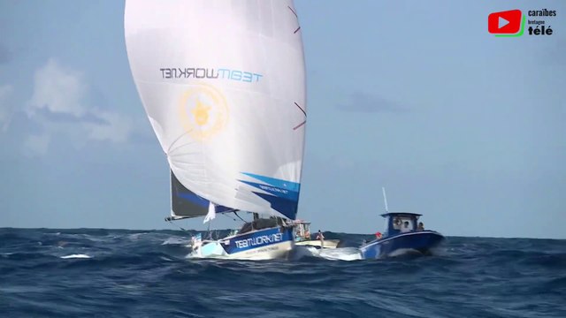 Saint-Barth | Palmieri-Villion gagnent la Transat en Double - Caraîbes Bretagne Télé