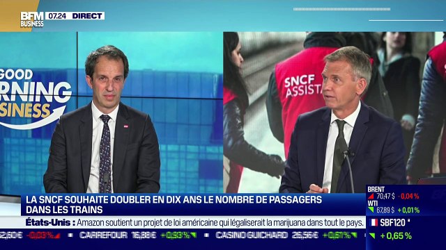 Christophe Fanichet (SNCF Voyageurs) : Comment la SNCF souhaite rendre le train plus abordable - 02/06