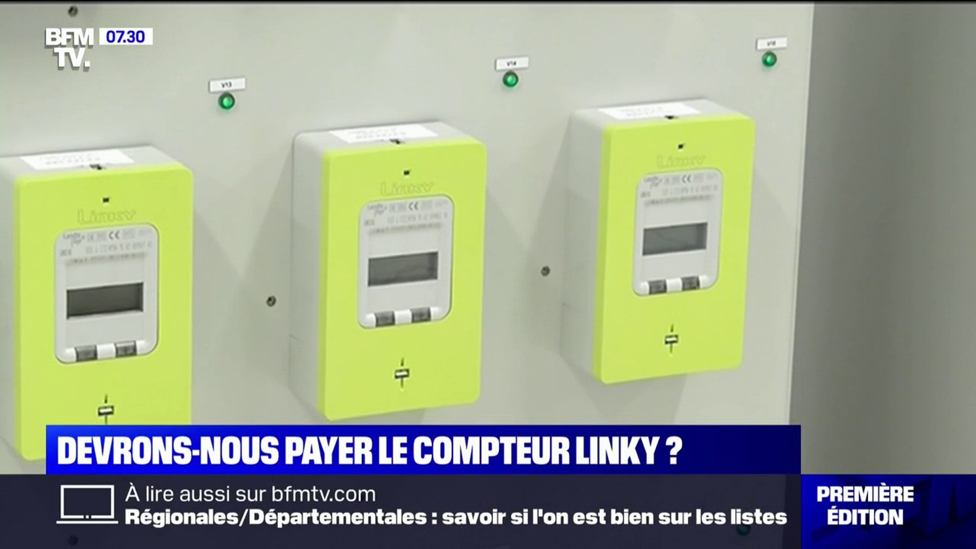 Qui va payer les 130 euros d'installation des compteurs Linky ? - Vidéo  Dailymotion