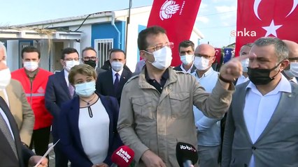 İmamoğlu: ''Uydurma sözlerle kanalı savunan insanların aklından Allah bu şehri korusun''