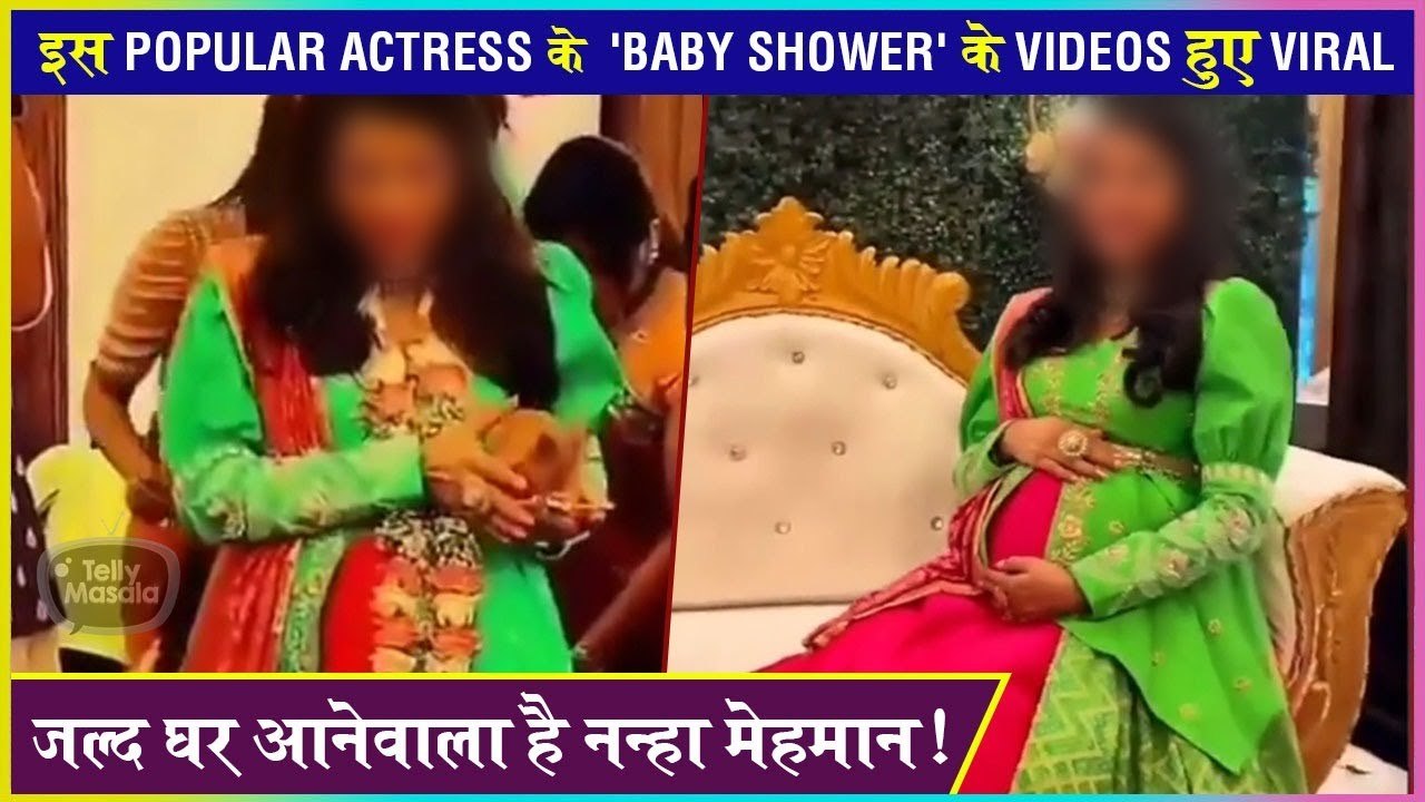 This Popular Actress Celebrates Her 'Baby Shower' In Traditional Ceremony With Family, Videos Viral, Soon To Be Mom Viral, Soon To Be Mom