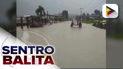 Ilang barangay sa Odiongan, Romblon, lubog na sa baha dahil sa Bagyong #DantePH; disaster response team, patuloy na nag-iikot para sa forced evacuation