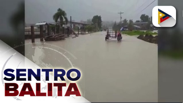 Ilang barangay sa Odiongan, Romblon, lubog na sa baha dahil sa Bagyong #DantePH; disaster response team, patuloy na nag-iikot para sa forced evacuation