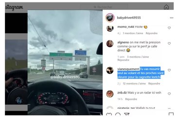 A 214 kmh sur le périph de Lyon, il publie son exploit sur les réseaux sociaux, se fait démolir par les internautes et finit sous le coup d'un avis de recherche