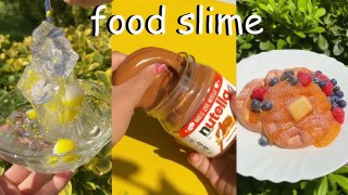 Food Slime ASMR Compilation | Cute Satisfying Slime | Relaxing Video | TikTok Compilation | My Pumpkin