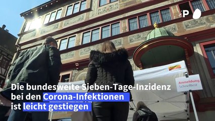 RKI verzeichnet leichten Anstieg der Sieben-Tage-Inzidenz