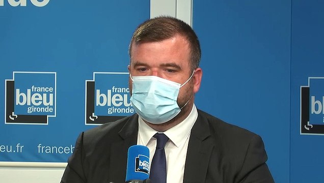 Grégoire de Fournas, chef de file du Rassemblement national (RN) pour les élections départementales en Gironde
