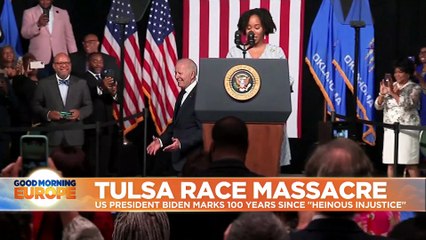 Tulsa massacre: Joe Biden decries 'horrific' injustice on centenary of racist mob murder