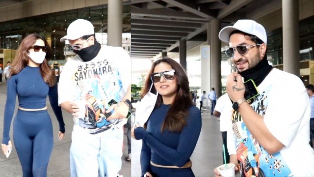 Jasmin Bhasin पहुंची Airport Aly को करने Recieve, Delhi से लौटे Aly Goni | FilmiBeat