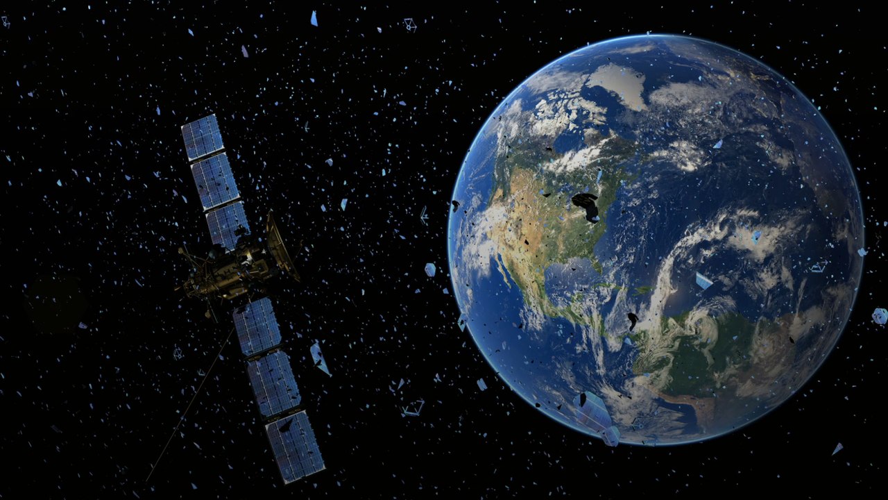 Un débris spatial entre en collision avec la station spatiale internationale