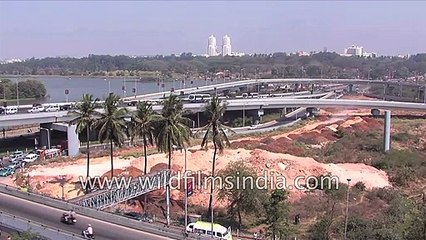 Hebbal Flyover in Bangalore _ India's spiffy city of IT