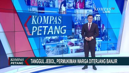 Tanggul Jebol, Permukiman Warga Diterjang Banjir
