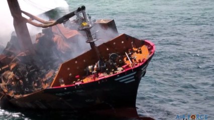 Nach 13 Tagen Brand: Frachter "X-Press Pearl" sinkt vor Sri Lanka