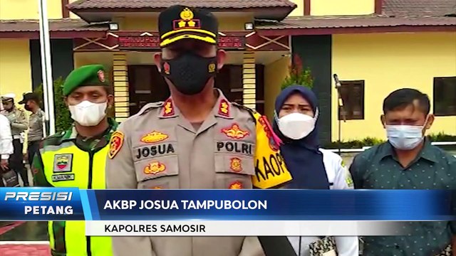 Kapolres Samosir Berikan Penghargaan kepada Jajarannya