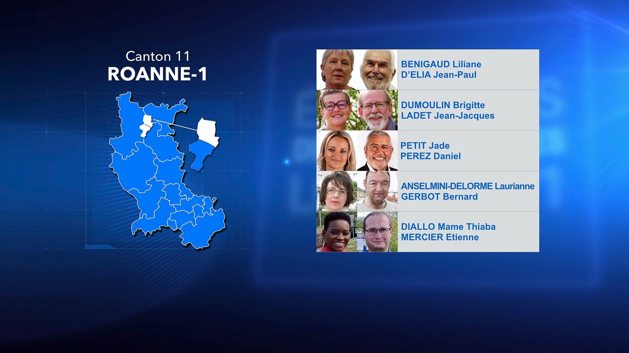 Canton 11 : Roanne 1