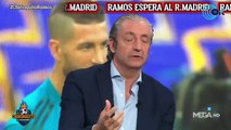 La tremenda rajada de Pedrerol contra Sergio Ramos