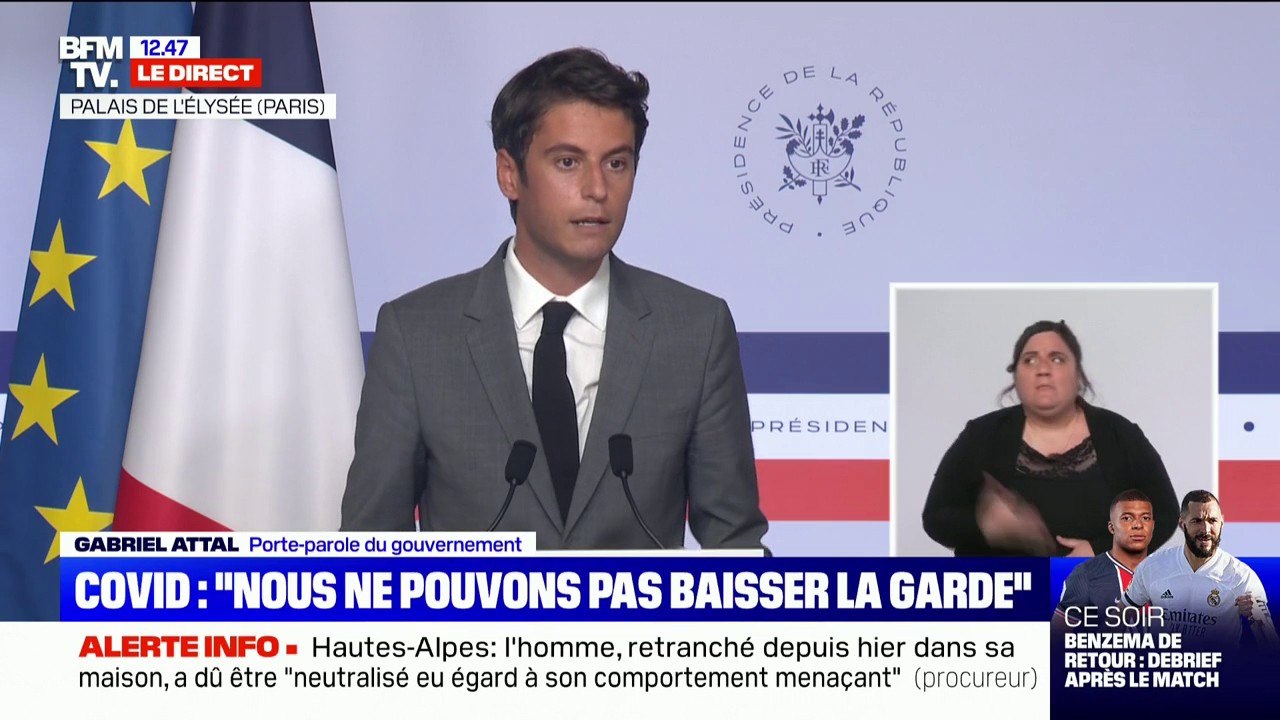 Vaccination: Gabriel Attal confirme que 50% des Français adultes auront reçu au moins une injection ce mercredi