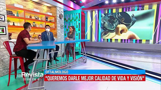 Médico sugiere tres pilares para mejorar los problemas de la vista de Maritza y la pequeña Maribel