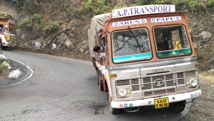 Dhimbam ghat road 10wheel lorry Stirling