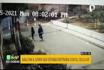 SMP: adolescente es asaltada por delincuentes en mototaxi