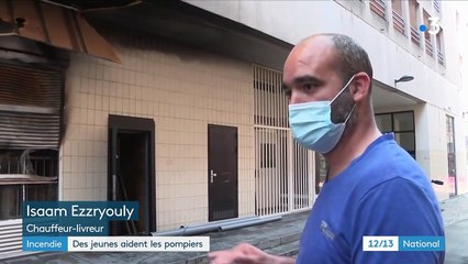 Seine-Saint-Denis : un incendie se déclare, des jeunes aident à évacuer