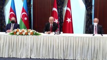 ANKARA - Kurtulmuş, AK Parti ile Yeni Azerbaycan Partisi arasında gerçekleştirilen İş birliği Protokolü İmza Törenine katıldı (1)