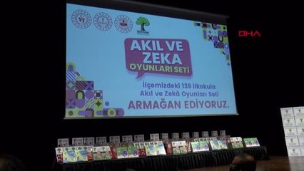 GAZİANTEP'TE 139 OKULA AKIL VE ZEKA OYUNLARI SETİ DAĞITILDI