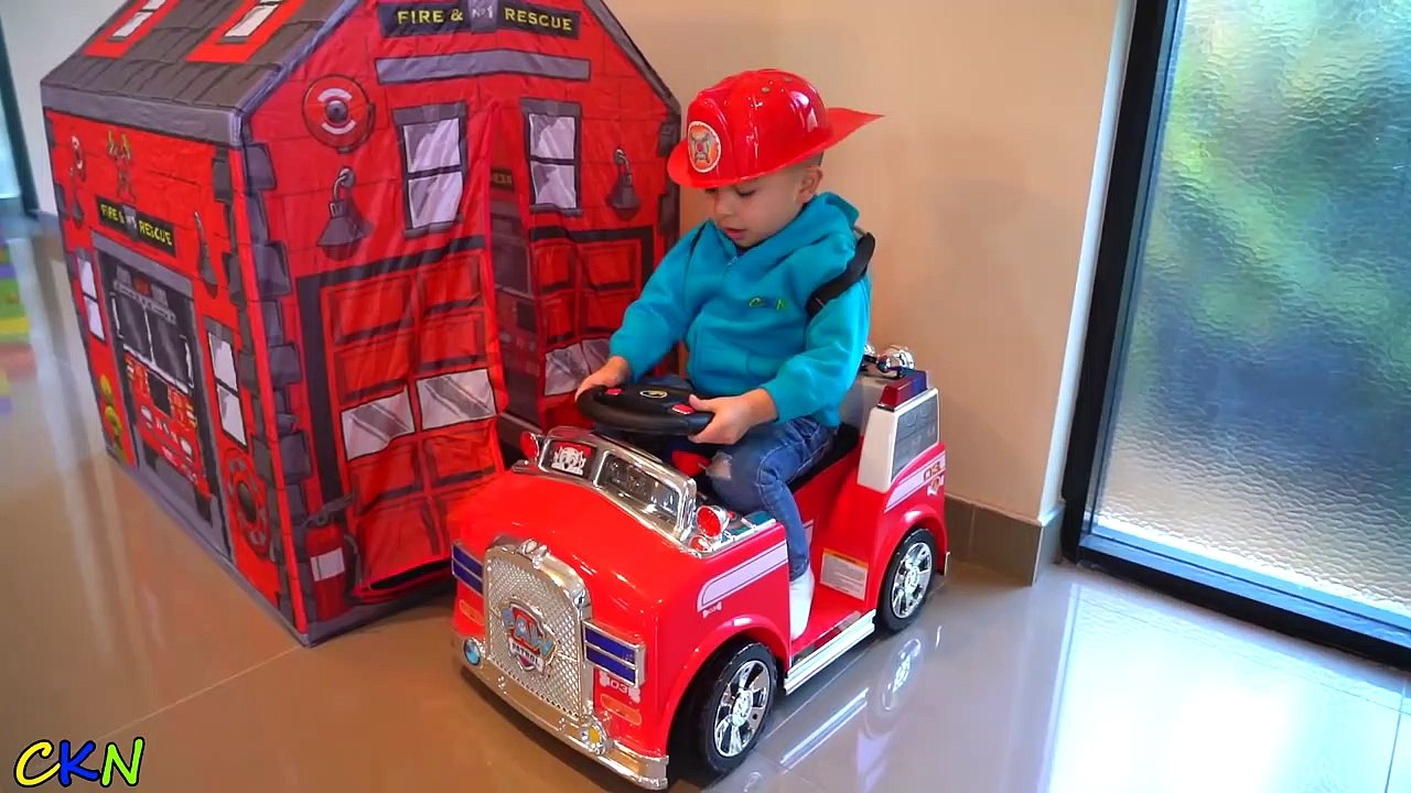 Fire Trucks Ride On Pretend Play Rescue Mission Fun Ckn Toys