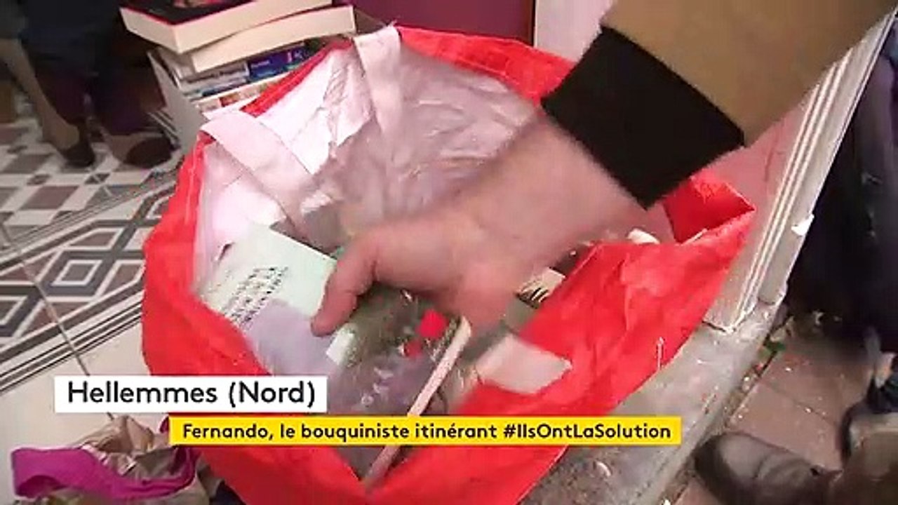 Pendant le confinement, un passionné de livres a imaginé le "bicloubook", une bouquinerie itinérante