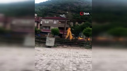 Ahşap ev alevlere teslim oldu