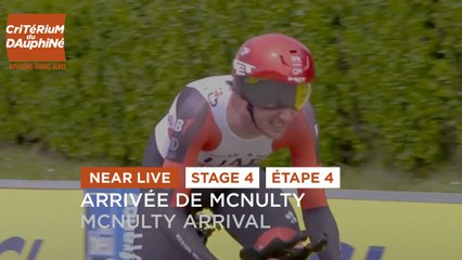 #Dauphiné 2021- Étape 4 / Stage 4 - Arrivée de Mcnulty / Mcnulty arrival