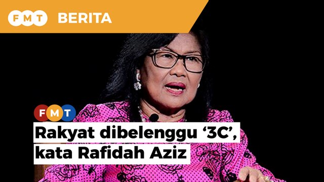 Rakyat dibelenggu ‘3C’, kata Rafidah Aziz
