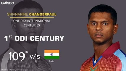 Shivnarine CHANDERPAUL ODI CENTURIES