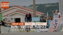 #Dauphiné 2021- Étape 4 / Stage 4 - Echec Geraint Thomas / Geraint Thomas failure