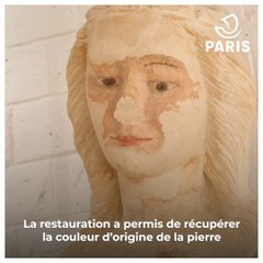 Le "Musée Carnavalet - Histoire de Paris" a rouvert ses portes. La statue de la vierge