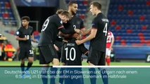 DFB-U21 nach Elfer-Krimi im EM-Halbfinale