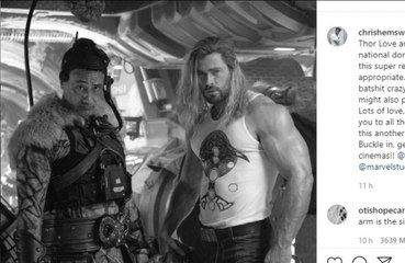『マイティ・ソー／ラブ＆サンダー』が撮影終了
