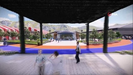 Dev spor kompleksi için temel atıldı