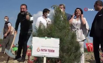 Adana'da Fatih Terim adına hatıra ormanı kuruldu