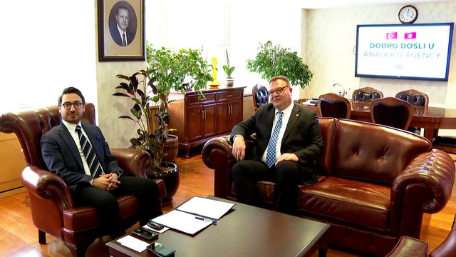 ANKARA - Karadağ’ın Ankara Büyükelçisi Kastratovic AA'yı ziyaret etti